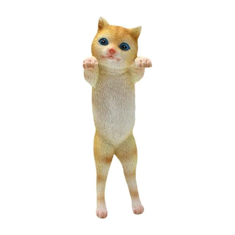 

New Garden Cat Figurines Cute Kitten Hangings Cat Resin Sculpture Cat Lawn Ornaments And Decorations Room Decor Aesthetic