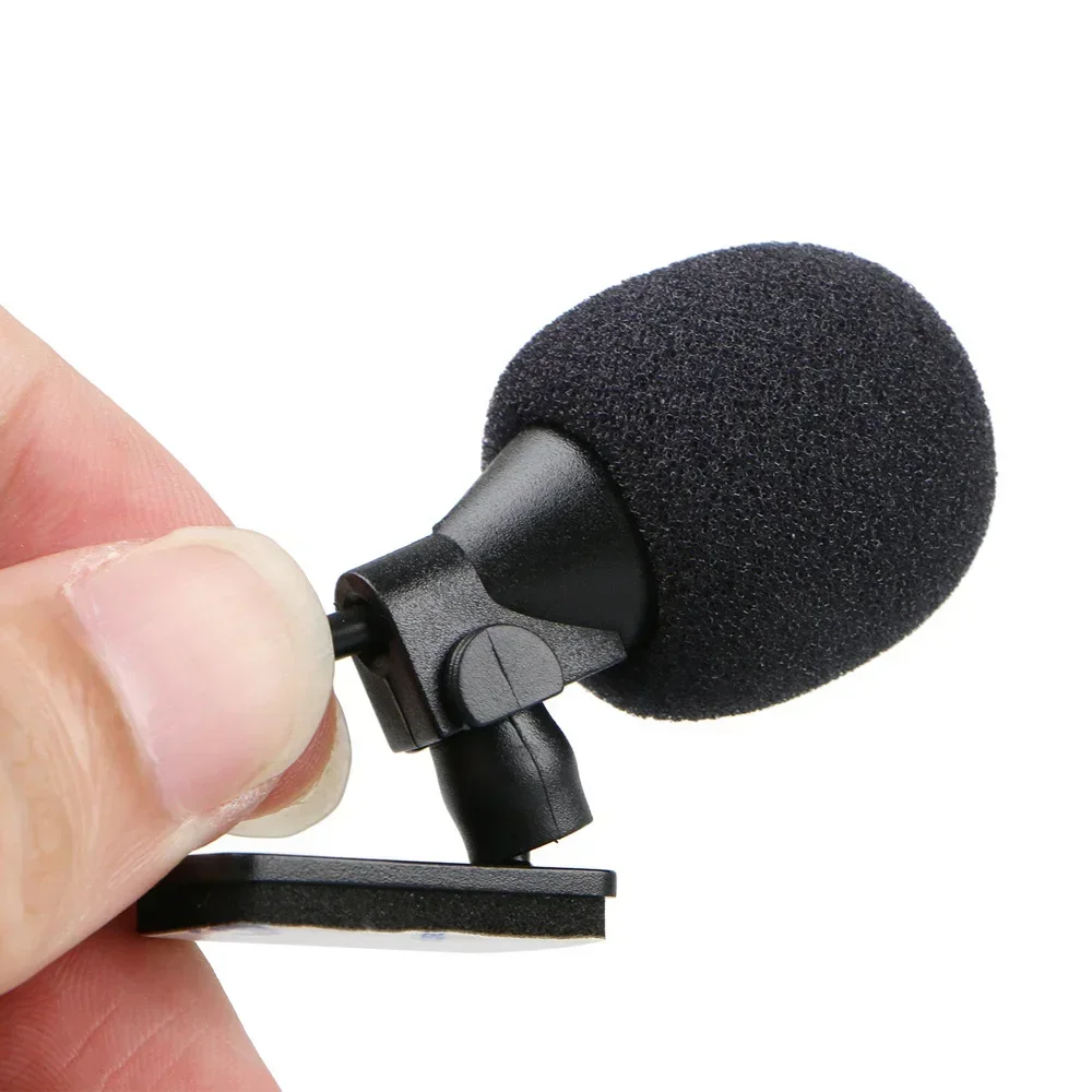 3.5mm Microphone External Mic For Car Stereo GPS Bluetooth Enabled Audio DVD 3maters Wire 1-10V DC Hand Free Car Kit Micro Phone