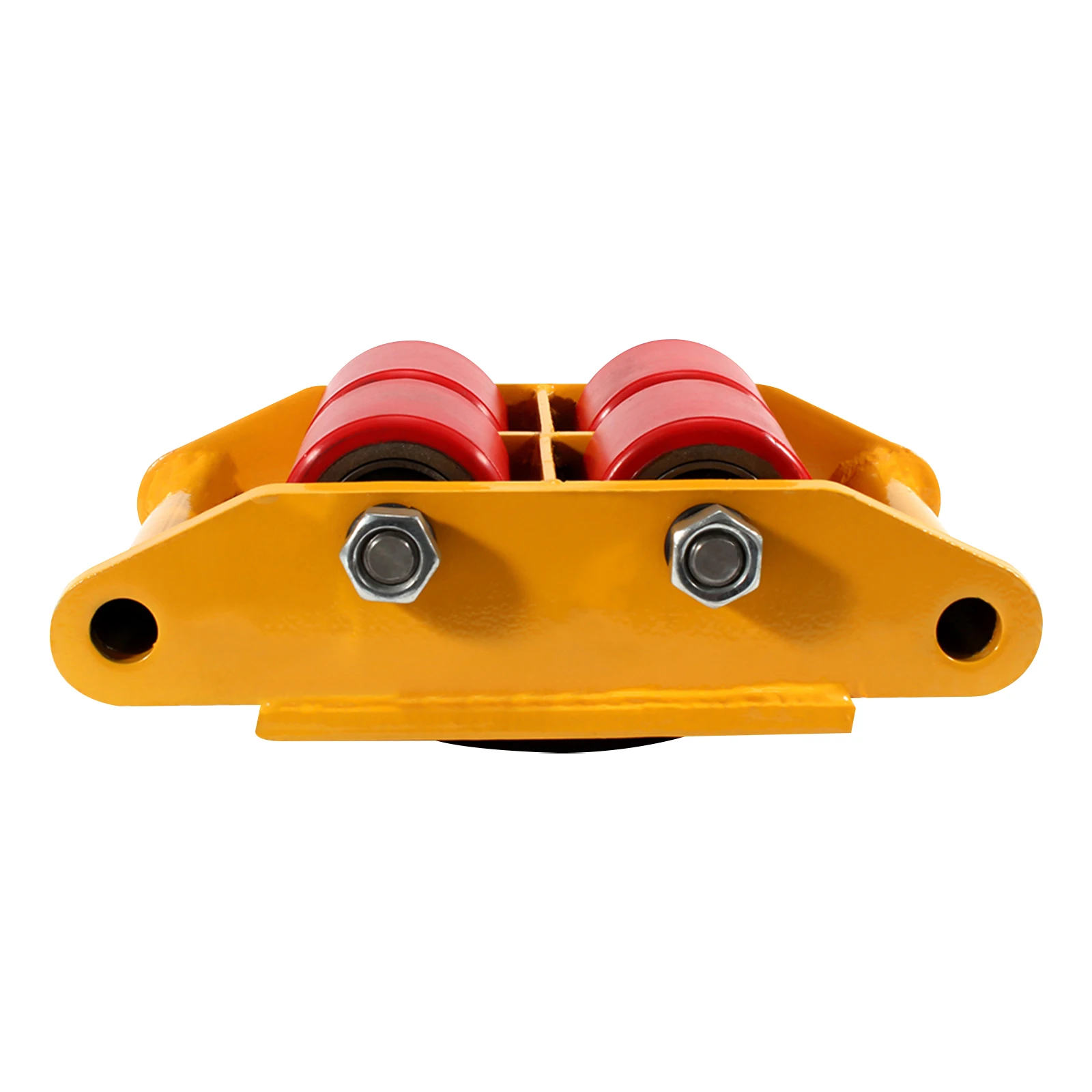6T Heavy Duty Machinery Mover 360° Rotation Cap Cargo Trolley Machine Transport Roller Cart Industrial Dolly Skate Handling Tool