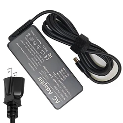 USB Type-C 65W Laptop Power Adapter Charger (Adapter with US plug)