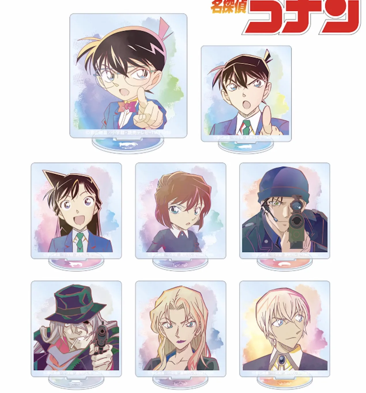 

Anime Conan Mouri Ran Haibara Ai Gin Vermouth Cosplay Acrylic Figure Stand Figure 5112 Kids Collection Toy