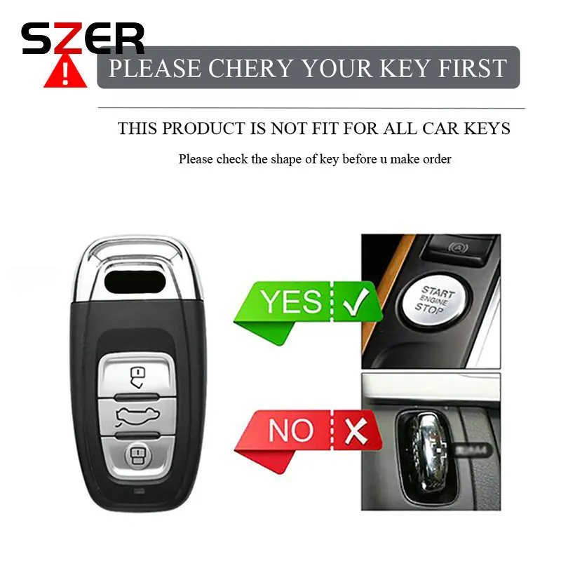 Premium TPU Car Key Cover - Full Shell Keychain Protector