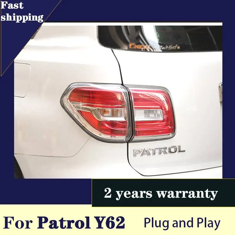 

Стайлинг автомобиля KOWELL для Nissan патруль Y62 светодиодный Taillight 2008 2010 2015 DRL + обратный + тормоз + Сигнальные аксессуары