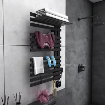 ราวแขวนผ้าเช็ดตัวไฟฟ้าอัจฉริยะพร้อมแผงสัมผัส 55 ° อุปกรณ์ควบคุมอุณหภูมิแบบ C รองรับ Wifi สำหรับระบบอัตโนมัติภายในบ้าน 1