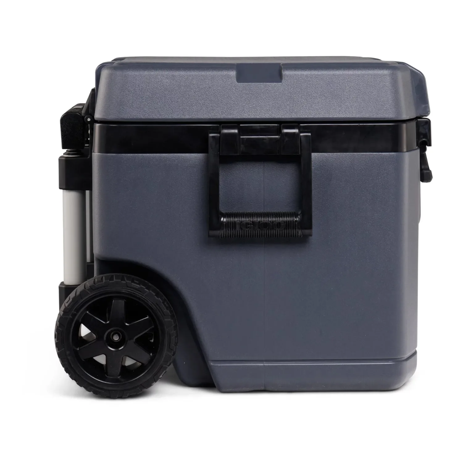 Overland 52 QT Ice Chest Cooler with Wheels, Gray (26" x 19" x 16")