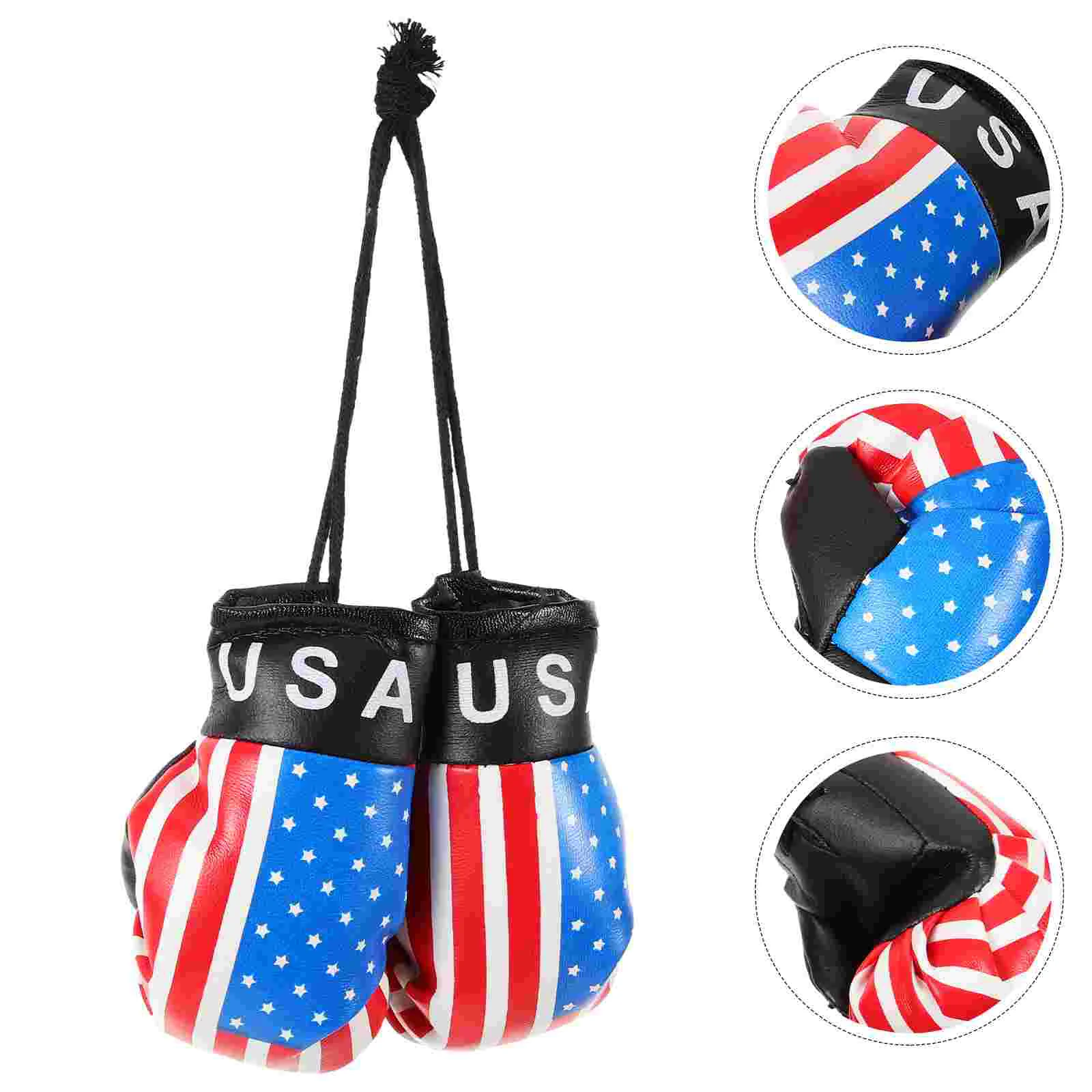 

Boxing Glove Pendants Vrvogue Keychain Large Handmade Car Hanging Accessories Pvc Small Gloves Multicooker