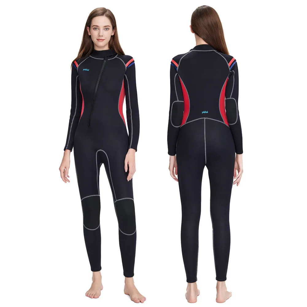 3mm Neoprene Men Wetsuit Surfing Scuba Diving Snorkeling Swimming Body Suit Wet Suit Surf Kitesurf Clothes Equipment 3