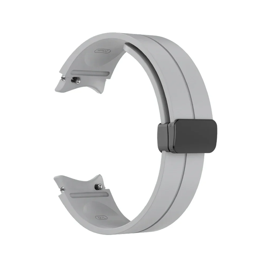 Magnetic Silicone Strap - No Gap Design Bracelet Band