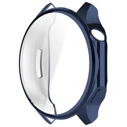 Premium TPU Soft Shell Smartwatch Screen Protector & Full Frame Case - Durable Bumper Cover for OPPO X2 OnePlus 3 (Blue)