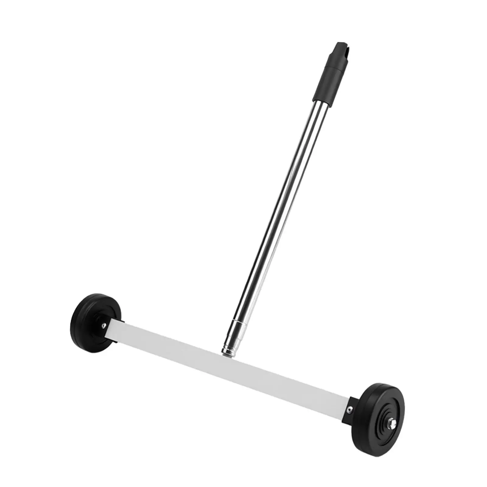 Magnetic Pick up Sweeper Practical Adjustable Handle Rolling Magnetic Floor Sweeper Metal Debris Collector for Yard Garage