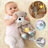 Baby Plush Doll Cute Soothing Otter Calming Anxiety Relief Koala Sleep Buddy Simulated Plush Music Doll With Lights 1