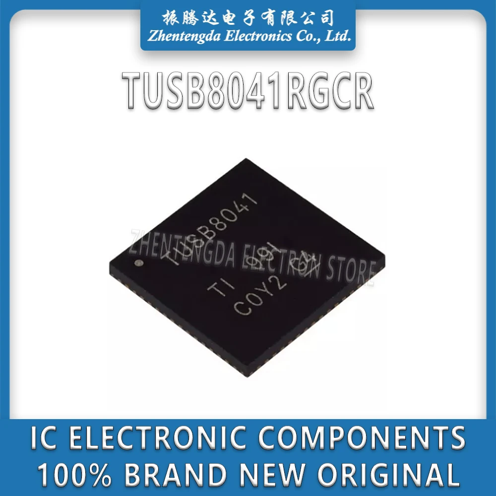 

TUSB8041RGCR TUSB8041 TUSB IC HUB CONTROLLER USB Chip VQFN-64