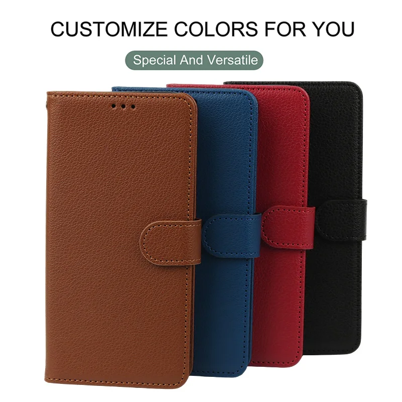 Leather Wallet Flip Case - Shockproof Protection & Soft Silicone Cover for Samsung Galaxy A70/A70S