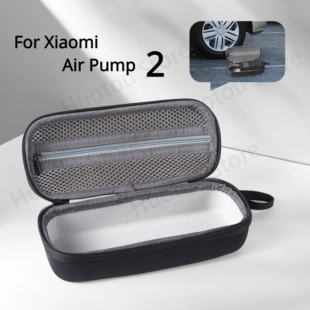Custodia Rigida In Eva Per Xiaomi Mijia Gonfiatore Per Auto 2 Custodia Per Pompa Scatola Del Tesoro Gonfiabile Pompa Ad Aria Elettrica Ad Alta Pressio