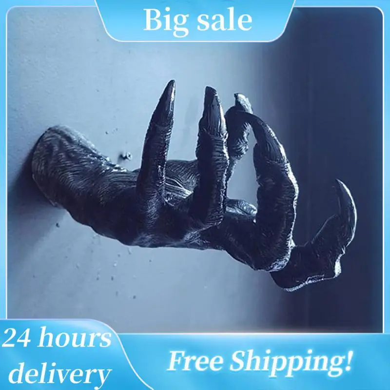 

Wall Hanging Witch's Hand Statues Creative Resin Wall Decorations Art Aesthetic Witch Hand Sculpture Ornament Home Decors Rack