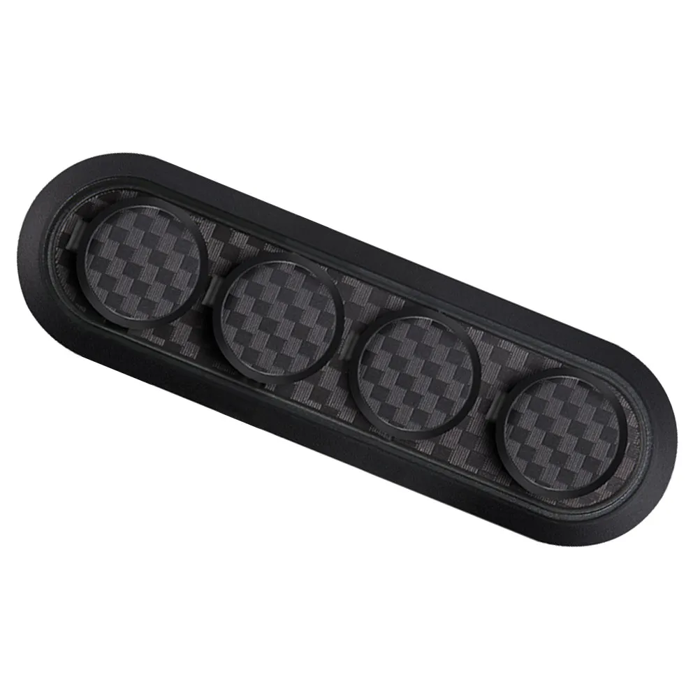 탄소 섬유 질감의 마그네틱 케이블 정리 클립, 강력한 접착력의 USB 충전 케이블 관리용 케이블 홀더
