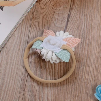 Elegant Baby Girls Headband with Shiny Rhinestones and Lace Bow Soft Elastic Hair Band for Photo Shoots and Special Occasions 4