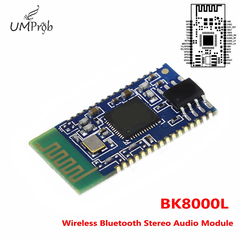 BK8000L Wireless Bluetooth Stereo Audio Module Transmission AT Commands ...