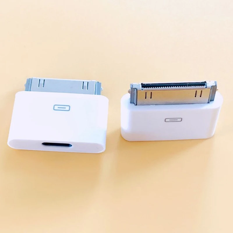 30Pin Adapter 8Pin Male To 30 Pin Female Charging Sync Converter For IPhone 4 4S IPad 2 3 IPod Touch Charger Cable