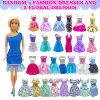 Random 60 PCS Gorgeous Doll Clothes and Accessories for 11.5 Inch fashion Doll -doll House Accessories- A Perfect Gift for Girls 4