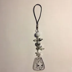 Handmade Aesthetic Kuro Toro Phone Charm (WHITE)