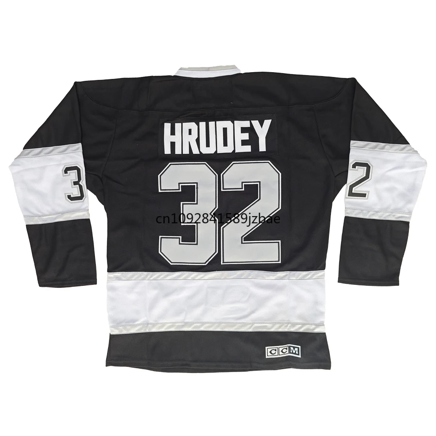 Luc Robitaille Jersey America Los Angeles Retro Ice Hockey Jerseys 33 Marty McSorley Jersey 32 Kelly Hrudey Us Mens M-3XL