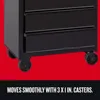 Tool Chest Combo with Drawer Liner Roll, 26-Inch, Rolling, 5 Drawer, Black (CMST82763BK) 6