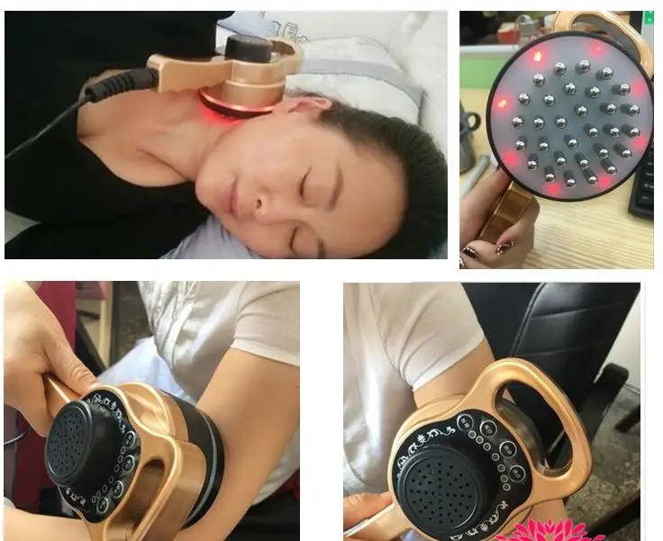 Infrared Heating Vibration Electric Stimulation Slimming Device Guasha therapy Body massage brush Scraping tool for Beauty salon