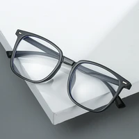 Rivet Frame Square Nearsighted Glasses For Women Men Vintage Anti Blue Rays Student Prescription Spectacles 0 -0.5 -1.0 To -6.0 2