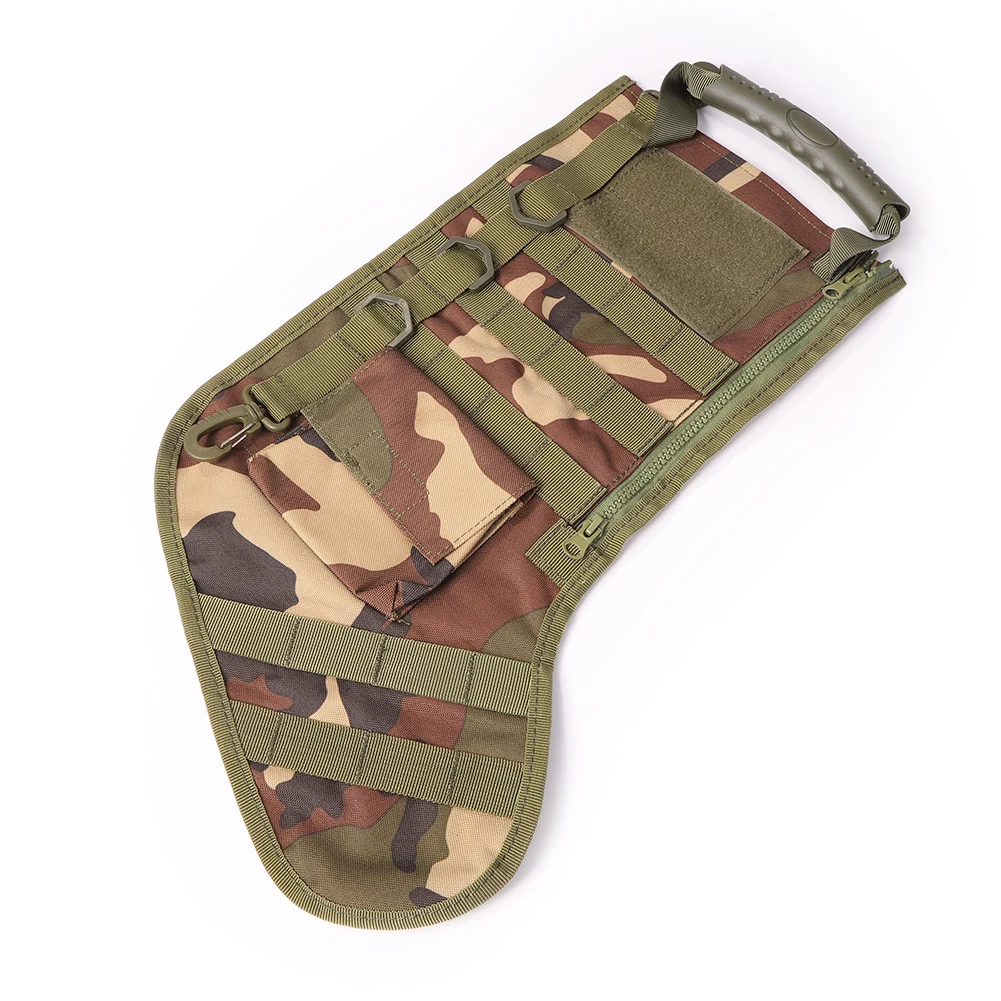 Christmas Pendant Stocking Pack Oxford Cloth Combat Storage Pack Multi-Pocket for Outdoor Hunt Camping Hiking