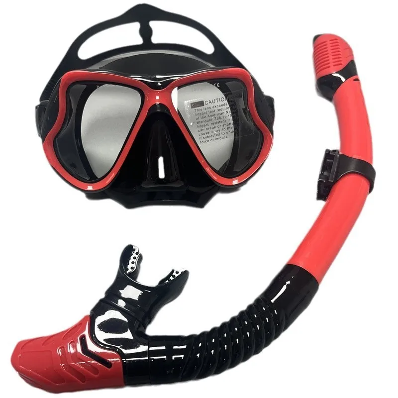 Masque De Plongée Panoramique HD - Anti-buée - Silicone - Taille 158x130mm