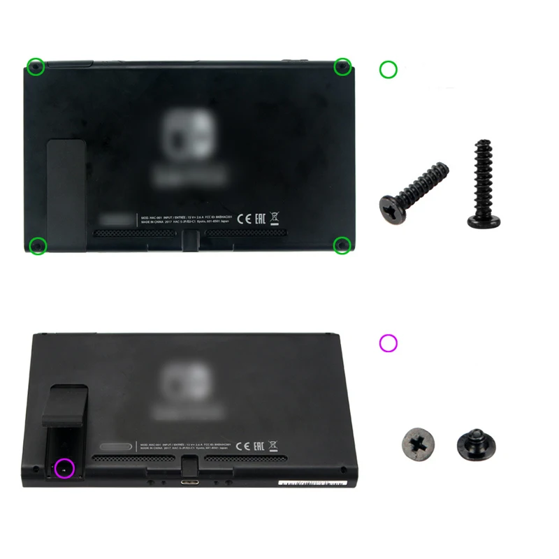 Comprehensive Screw Replacement & Repair Kit for Switch Console and Joycon Accessories