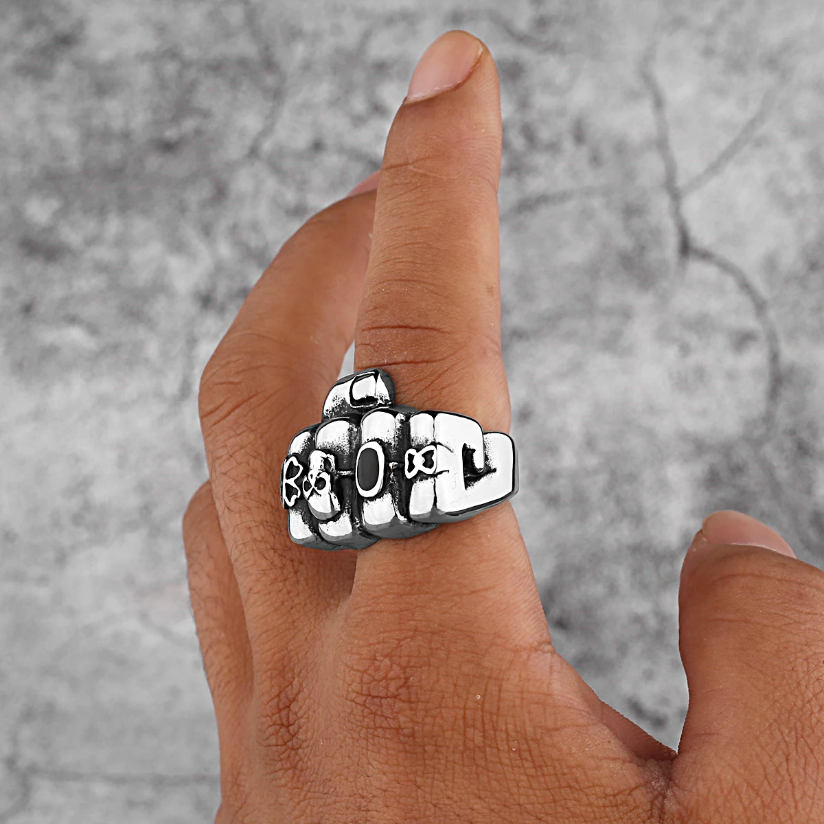 Middle Finger Pointer Finger Ring Men Thumb Mens Middle Finger