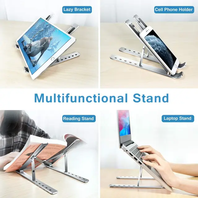 Phone Holder Stand For Samsung Xiaomi Huawei IPad Pro Mac Book Macbook Air Lenovo HP Dell Kindle Table Tablet Laptop Riser Mount 2