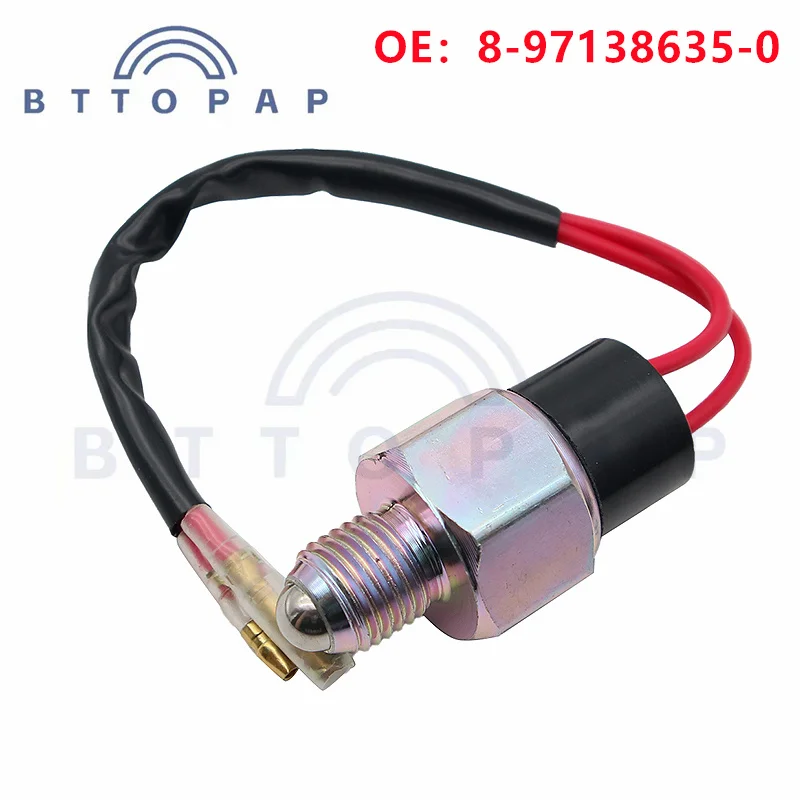 Reversing Lamp Switch 8-97138635-0 For Isuzu NHR54 Series Models Automotive Spare Parts 8971386350