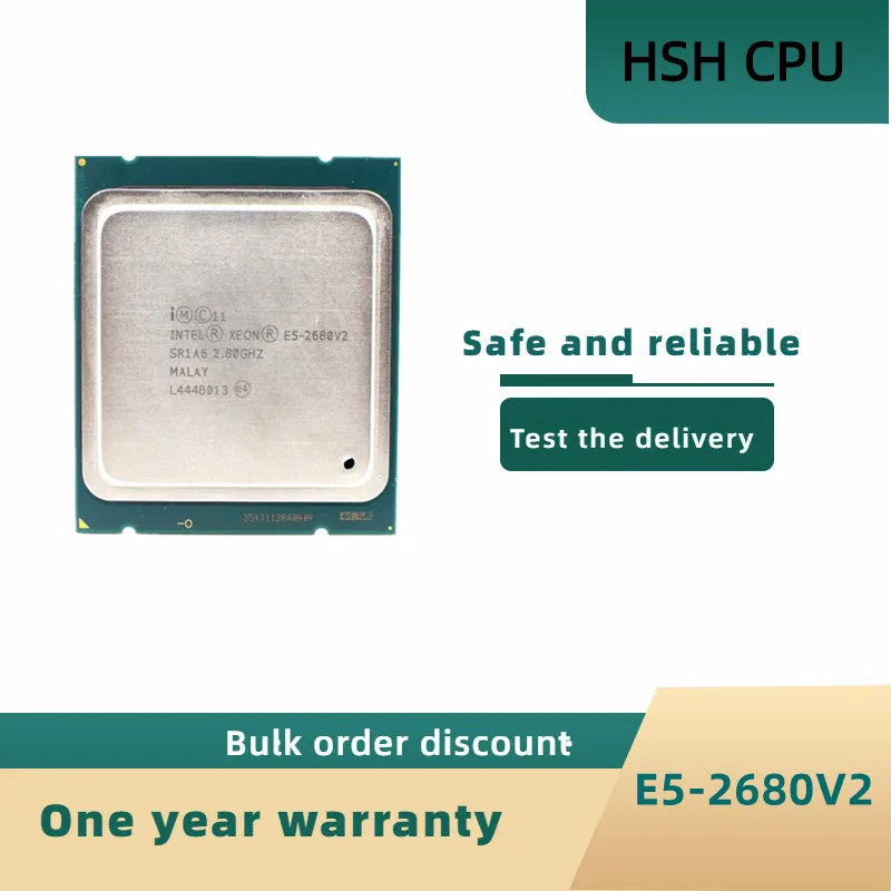 Intel Xeon E5 2680 V2 SR1A6 CPU Processor 10 Core 2.80GHz 25M 115W LGA ...