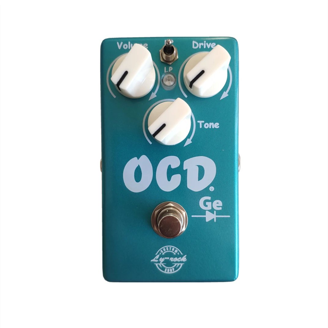

LYR PEDALS（LY-ROCK）,Guitar pedal, OVERDRIVE Distortion effect pedal,classic effect pedal,BLUE, True bypass