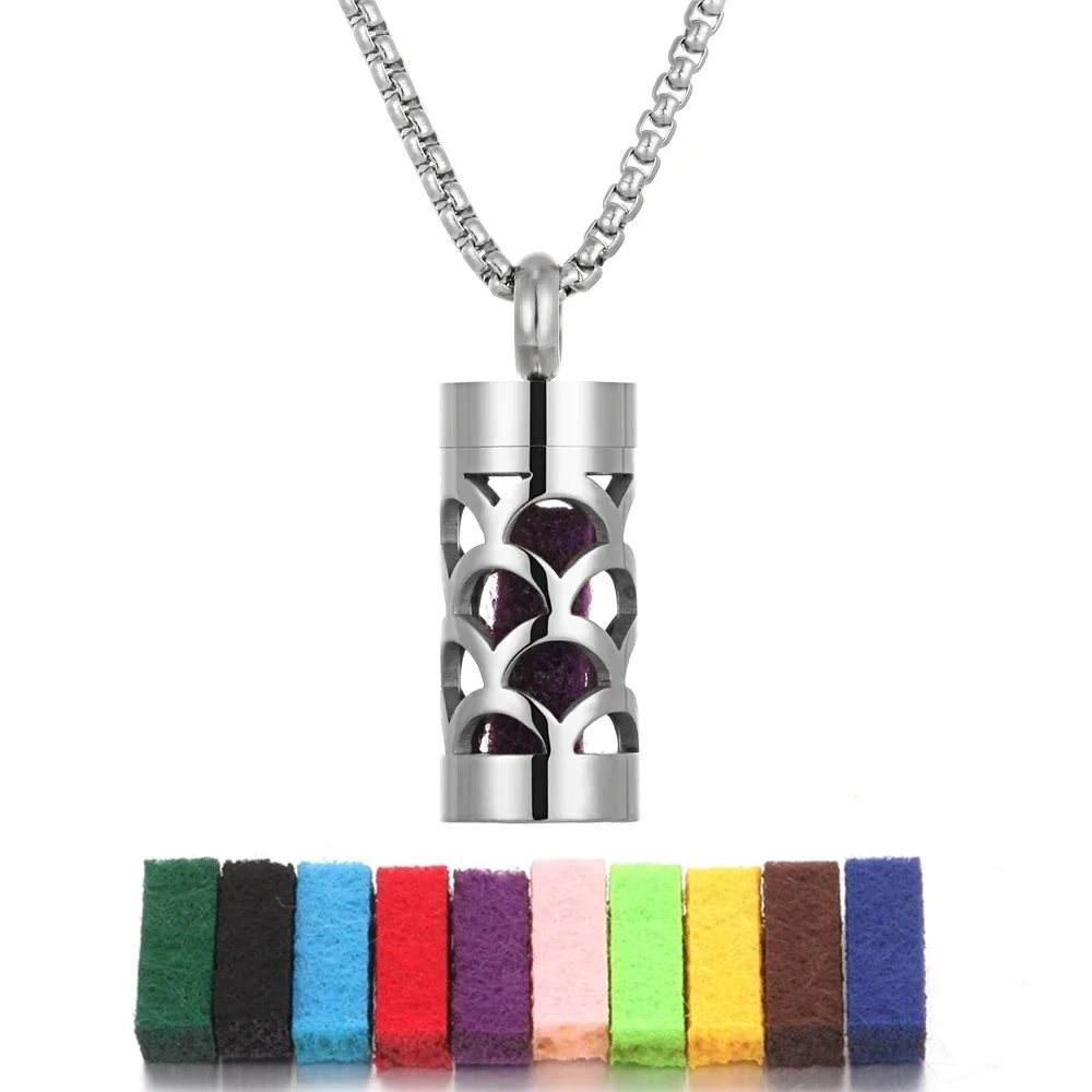 Holibanna Collana Diffusore Elegante Con Ciondolo Urna Per Ceneri Accessorio Alla Moda Per Donne Perfetta Per Essenze e Profumi