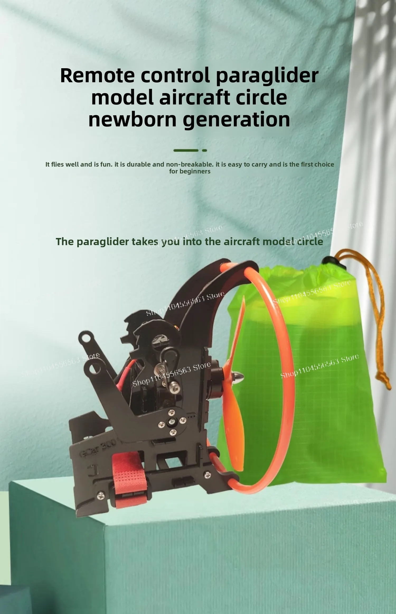 LEAF RC Power Glider Drone Stunt Flight Kite, Kids/Dog