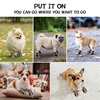 Dog Shoes Non-Slip Soles Thick Plush Protection Paw Pet Shoes Warm For Dog Non-Slip Dog Shoes Breathable Climbing Pets Booties 3