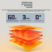 Зимняя велосипедная мотоциклетная теплая шапка, маска для лица 2-в-1, ветрозащитные морозостойкие шапочки Skullies для мужчин и женщин — изображение 3