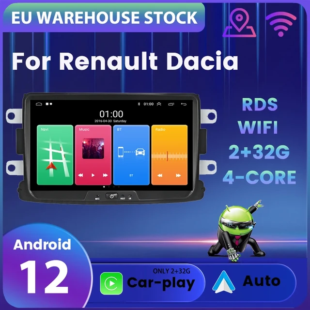 EU Warehouse Car Radio For Renault Dacia LOGAN Sandero Duster