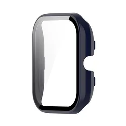 Protective Bumper Frame with Screen Shield for Amazfit GTS 4 Mini (Blue)