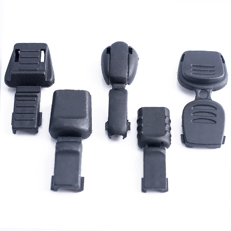 Cord Lock Stopper Detachable Stopper Cord Lock Cord Stopper Cord End Lock 10PCS Plastic Cord Lock Stopper Spring Clasp End Clip Drawstring Stopper Toggles for Paracord Garment Shoelace Rope Buckle