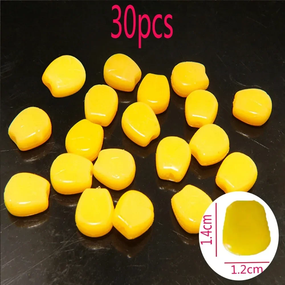 Carp Fishing Pop Ups Beads Fishing Beads Yellow Corn Flavored Bait Grasscarp Bait Floating Ball Accessories