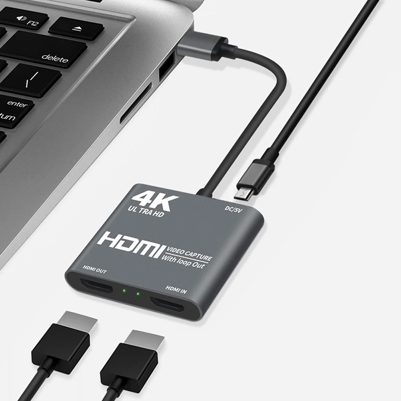 

Многофункциональная Usb-карта с выходом 4k, многофункциональная карта видеозахвата 1080p 60fps, многофункциональная карта видеозахвата