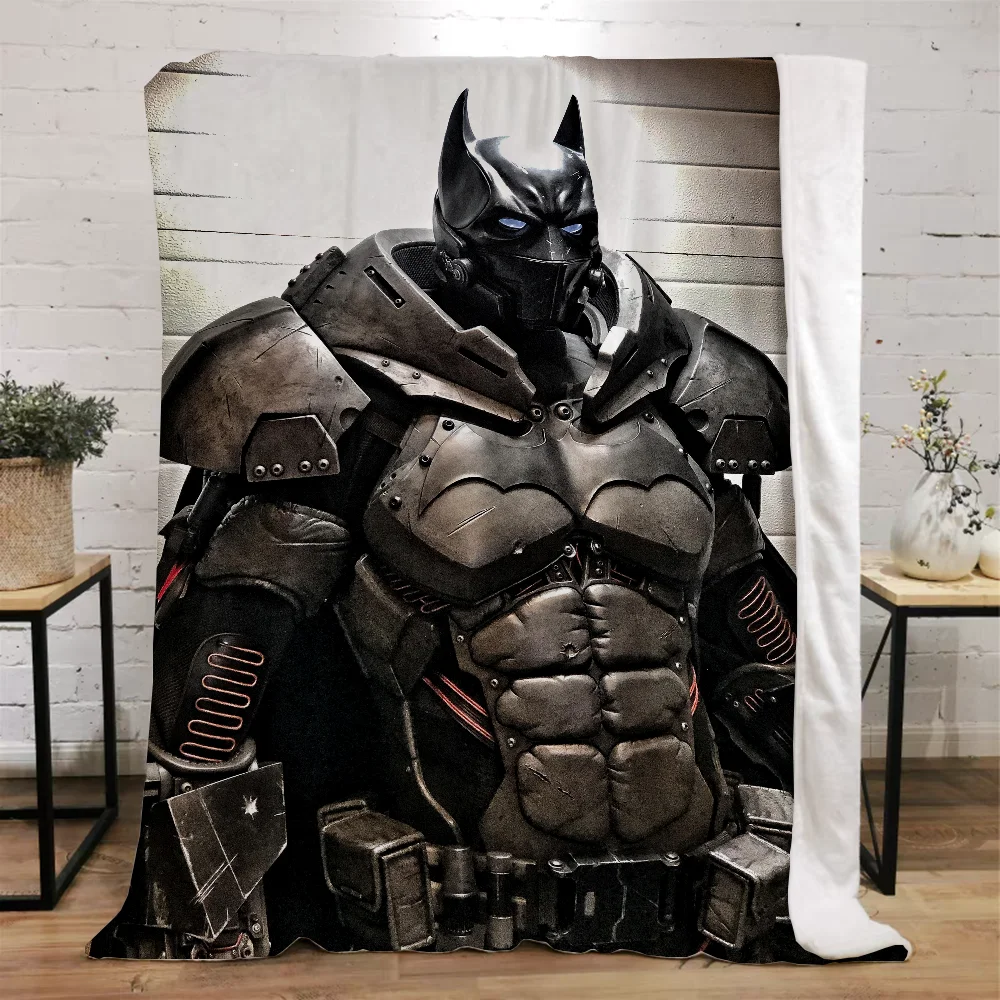 Batmans Throws Blankets for Sofa Luxury Throw Blanket King Size Beach Towel Knitted Plaid Home and Decoration Microfiber Bedding 2
