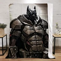 Batmans Throws Blankets for Sofa Luxury Throw Blanket King Size Beach Towel Knitted Plaid Home and Decoration Microfiber Bedding 2
