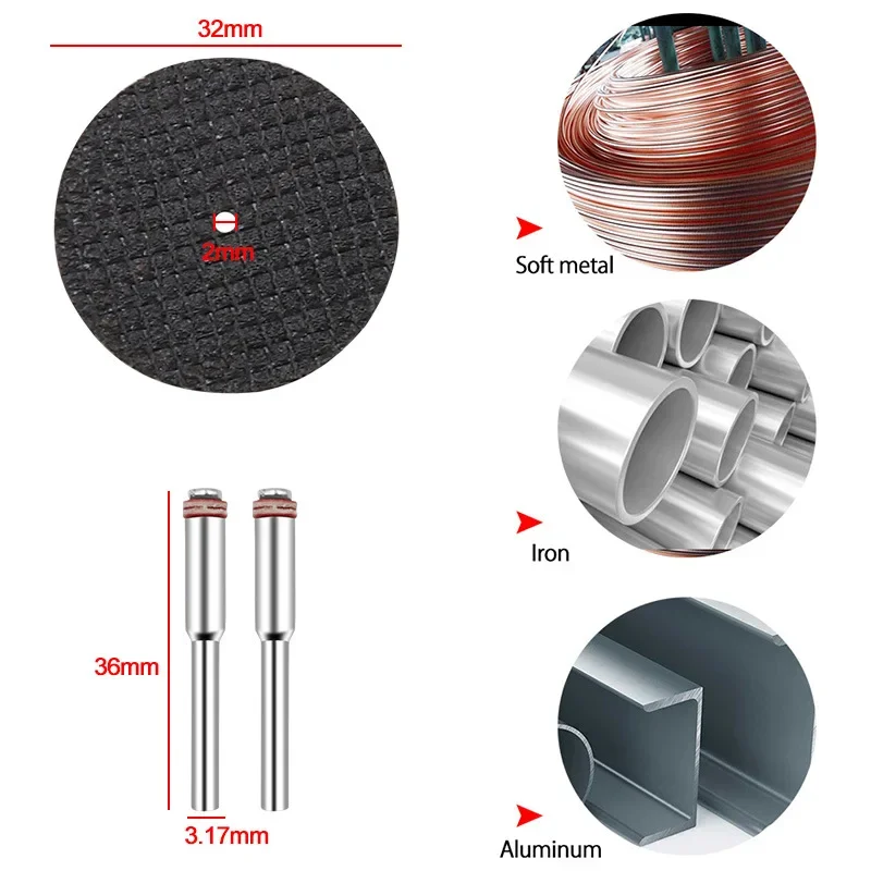 Metal Dremel Diamond Cutting Discs Saw Blade Grinding Woodworking