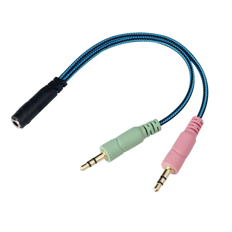 Headphone Splitter Audio Aux Cable for G2000 G9000 Gaming